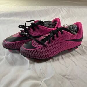 Nike Bravata ll FG Kids Soccer Cleats Pink Blast Black Size 5Y 844442-600